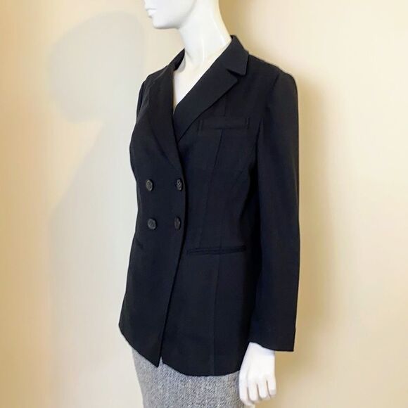 Coldwater Creek Black Blazer Jacket 10P - Picture 5 of 9